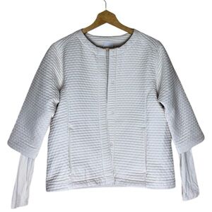 Columbia Place to Place Quilted Thermal Jacket Snap T Size Medium